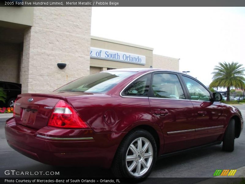Merlot Metallic / Pebble Beige 2005 Ford Five Hundred Limited