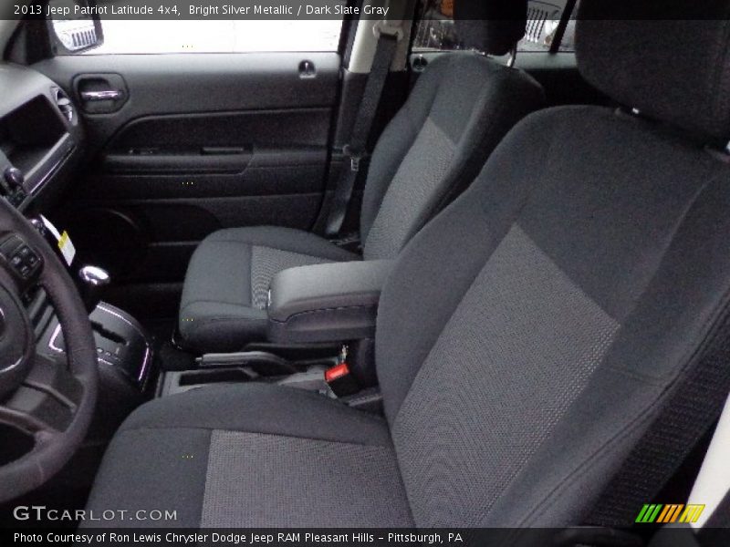 Bright Silver Metallic / Dark Slate Gray 2013 Jeep Patriot Latitude 4x4