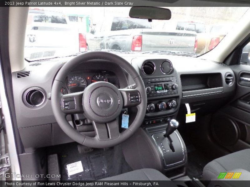 Bright Silver Metallic / Dark Slate Gray 2013 Jeep Patriot Latitude 4x4
