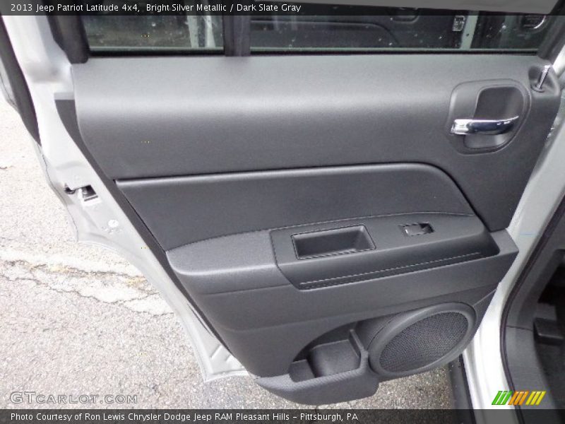 Bright Silver Metallic / Dark Slate Gray 2013 Jeep Patriot Latitude 4x4