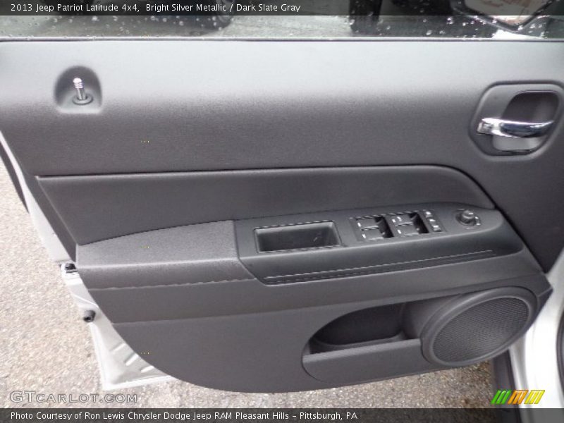 Bright Silver Metallic / Dark Slate Gray 2013 Jeep Patriot Latitude 4x4