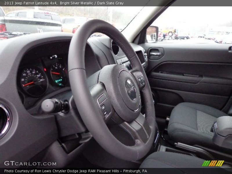 Bright Silver Metallic / Dark Slate Gray 2013 Jeep Patriot Latitude 4x4