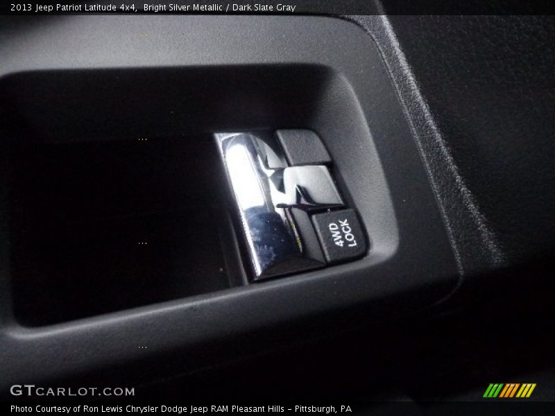 Bright Silver Metallic / Dark Slate Gray 2013 Jeep Patriot Latitude 4x4