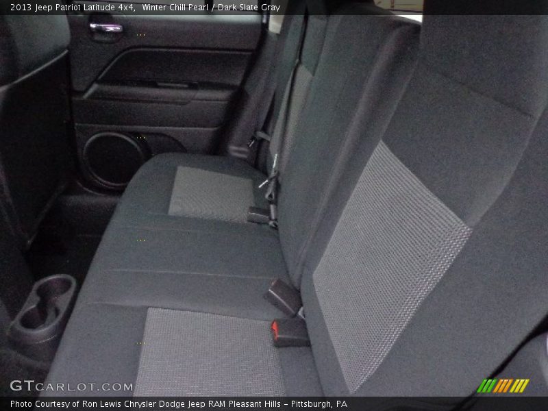 Winter Chill Pearl / Dark Slate Gray 2013 Jeep Patriot Latitude 4x4