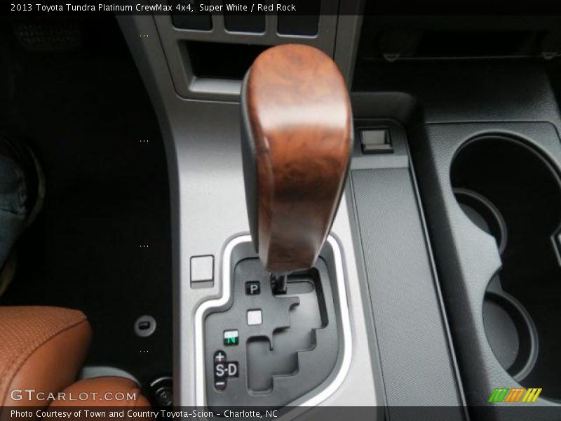 Super White / Red Rock 2013 Toyota Tundra Platinum CrewMax 4x4