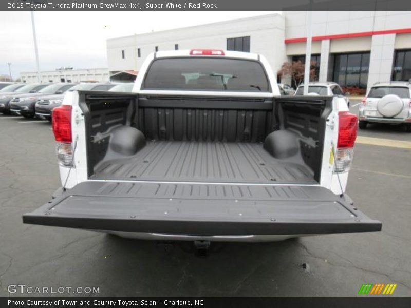 Super White / Red Rock 2013 Toyota Tundra Platinum CrewMax 4x4