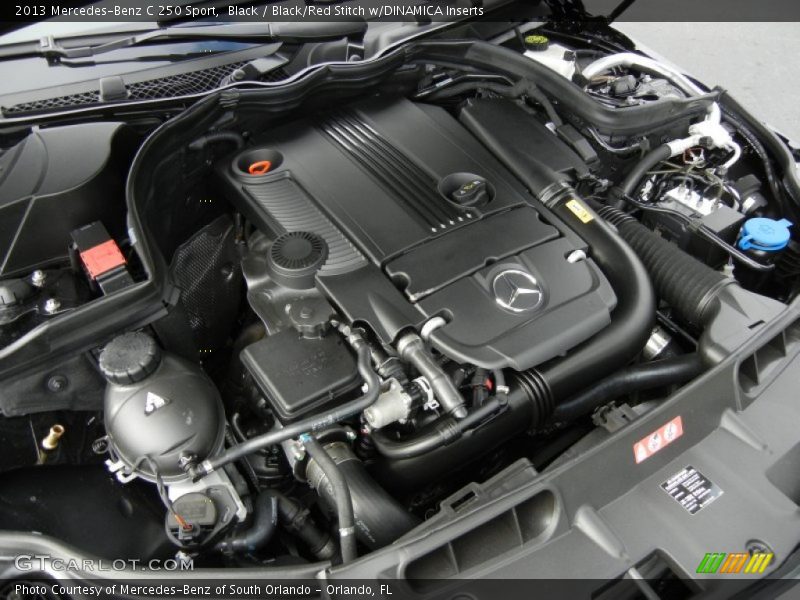  2013 C 250 Sport Engine - 1.8 Liter DI Turbocharged DOHC 16-Valve VVT 4 Cylinder