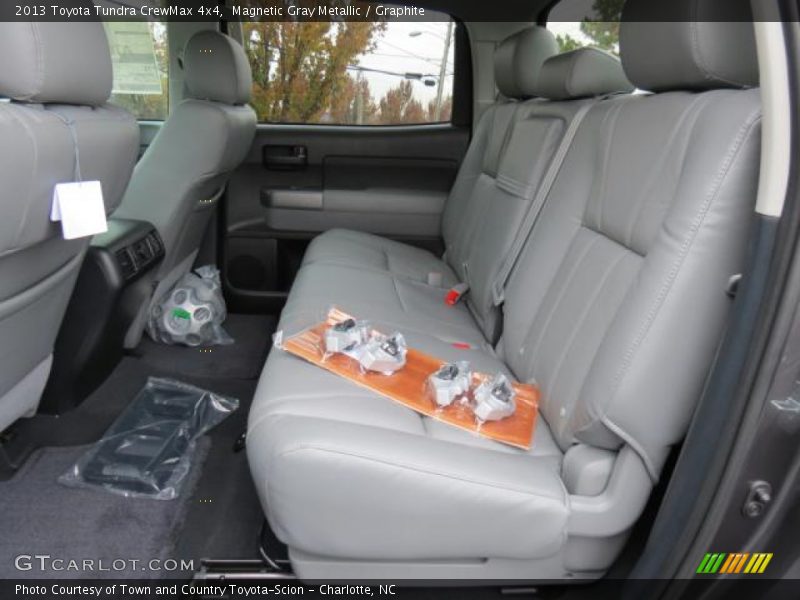 Rear Seat of 2013 Tundra CrewMax 4x4