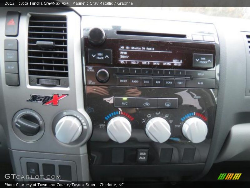 Controls of 2013 Tundra CrewMax 4x4