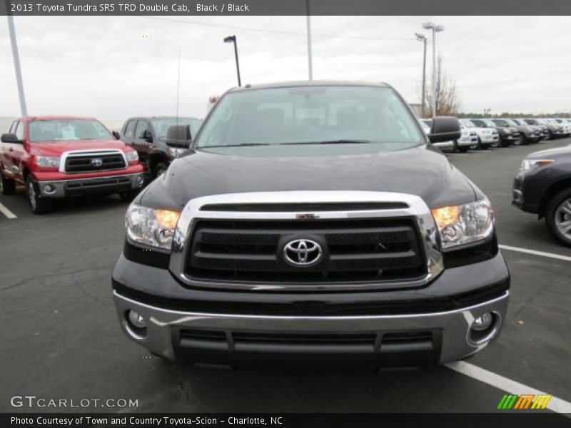 Black / Black 2013 Toyota Tundra SR5 TRD Double Cab