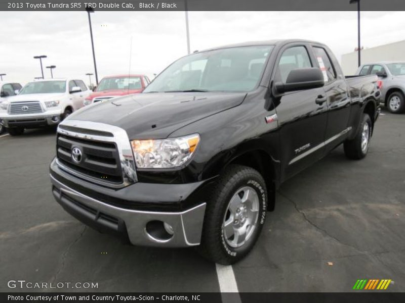 Black / Black 2013 Toyota Tundra SR5 TRD Double Cab