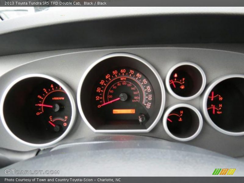 Black / Black 2013 Toyota Tundra SR5 TRD Double Cab