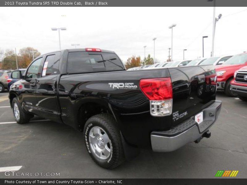 Black / Black 2013 Toyota Tundra SR5 TRD Double Cab