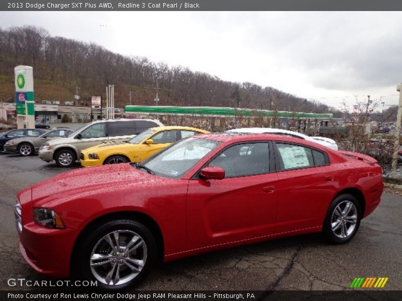 Redline 3 Coat Pearl / Black 2013 Dodge Charger SXT Plus AWD