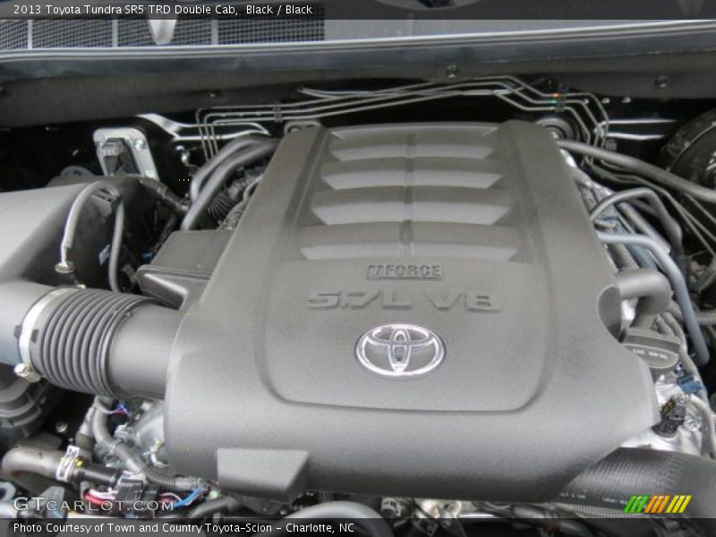 Black / Black 2013 Toyota Tundra SR5 TRD Double Cab