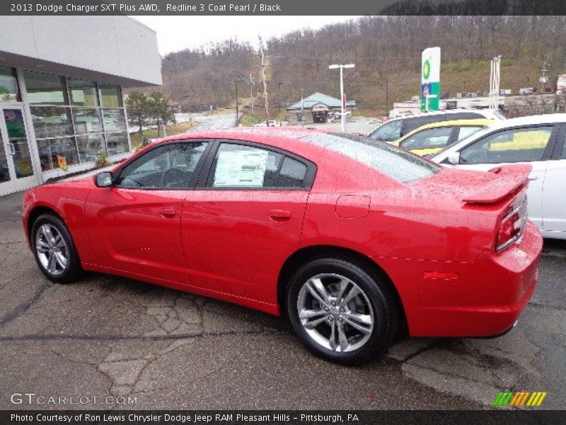 Redline 3 Coat Pearl / Black 2013 Dodge Charger SXT Plus AWD