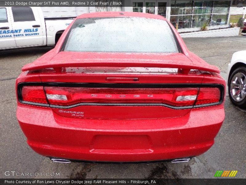 Redline 3 Coat Pearl / Black 2013 Dodge Charger SXT Plus AWD