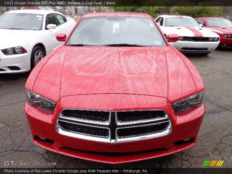 Redline 3 Coat Pearl / Black 2013 Dodge Charger SXT Plus AWD