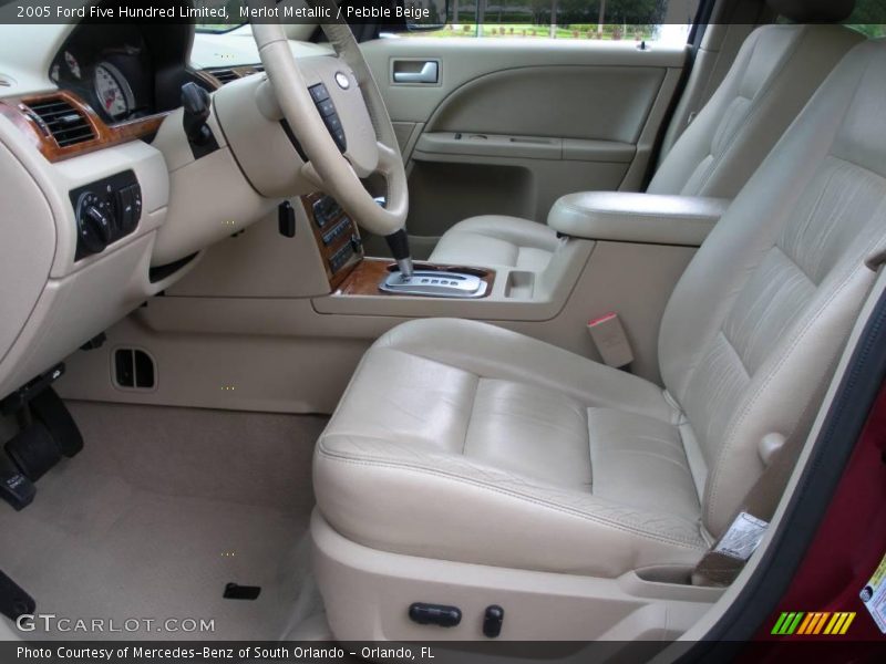 Merlot Metallic / Pebble Beige 2005 Ford Five Hundred Limited