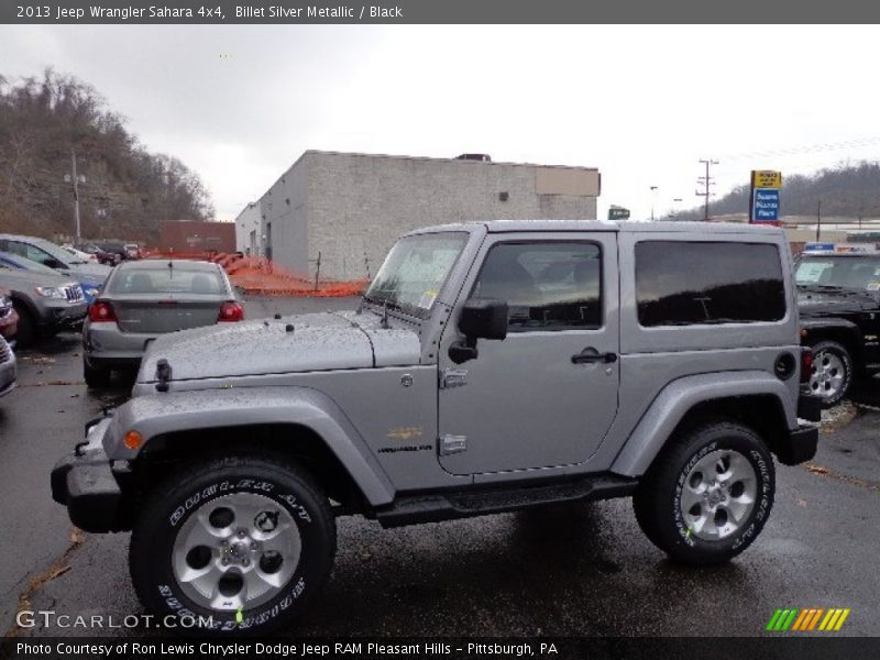 Billet Silver Metallic / Black 2013 Jeep Wrangler Sahara 4x4