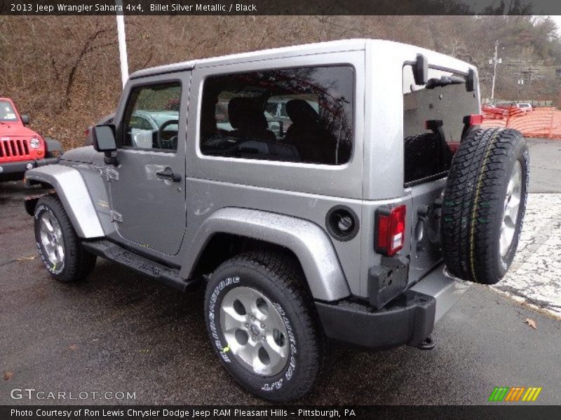 Billet Silver Metallic / Black 2013 Jeep Wrangler Sahara 4x4