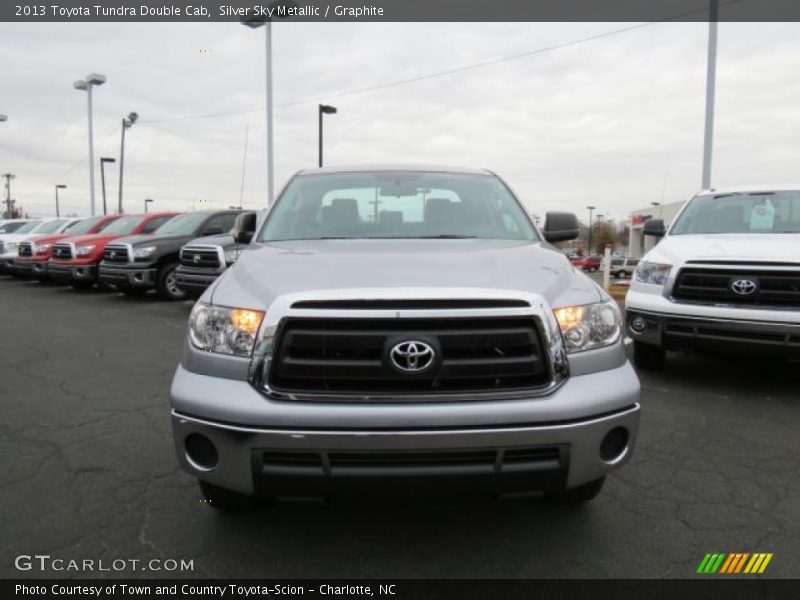 Silver Sky Metallic / Graphite 2013 Toyota Tundra Double Cab