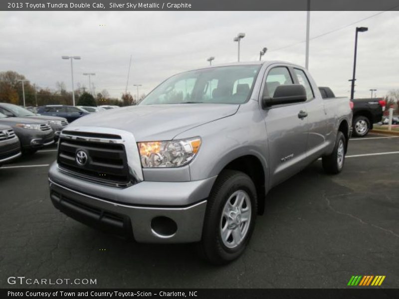 Silver Sky Metallic / Graphite 2013 Toyota Tundra Double Cab