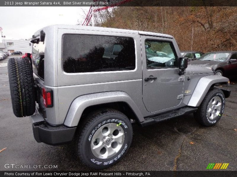 Billet Silver Metallic / Black 2013 Jeep Wrangler Sahara 4x4