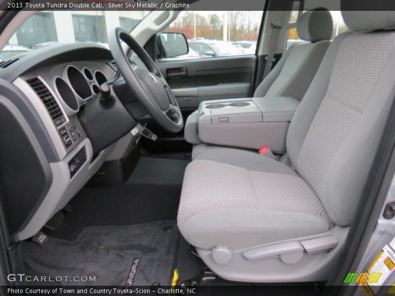 Silver Sky Metallic / Graphite 2013 Toyota Tundra Double Cab