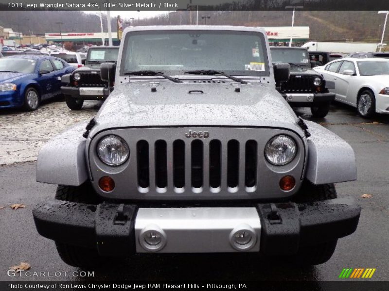 Billet Silver Metallic / Black 2013 Jeep Wrangler Sahara 4x4