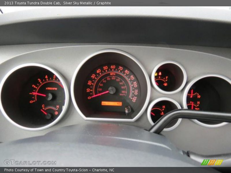 Silver Sky Metallic / Graphite 2013 Toyota Tundra Double Cab