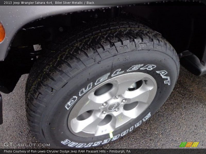 Billet Silver Metallic / Black 2013 Jeep Wrangler Sahara 4x4