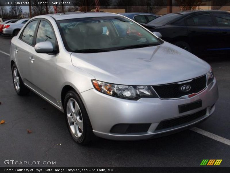 Bright Silver / Stone 2010 Kia Forte EX