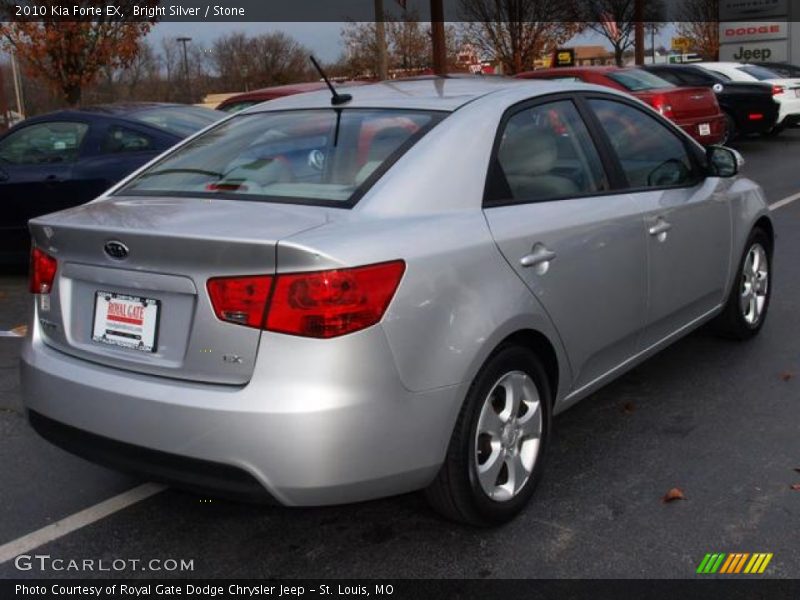 Bright Silver / Stone 2010 Kia Forte EX