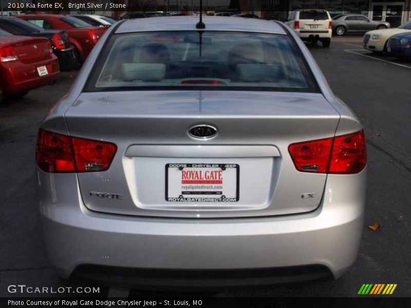 Bright Silver / Stone 2010 Kia Forte EX