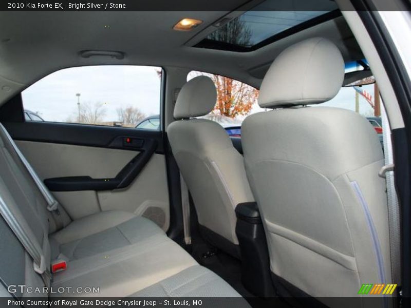 Bright Silver / Stone 2010 Kia Forte EX