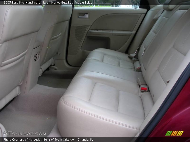 Merlot Metallic / Pebble Beige 2005 Ford Five Hundred Limited