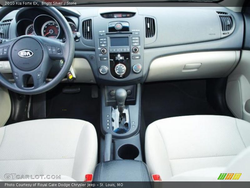 Bright Silver / Stone 2010 Kia Forte EX