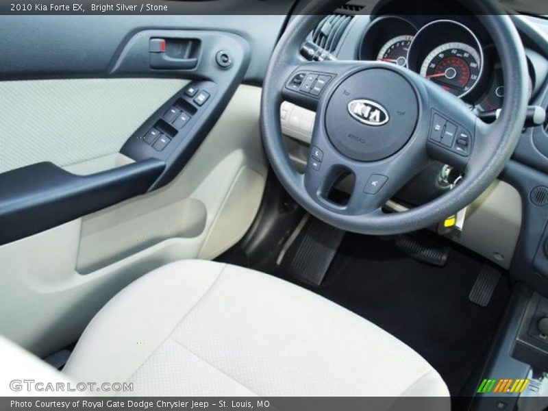 Bright Silver / Stone 2010 Kia Forte EX