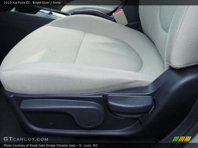 Bright Silver / Stone 2010 Kia Forte EX