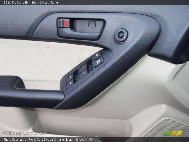 Bright Silver / Stone 2010 Kia Forte EX