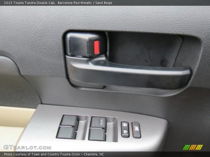 Barcelona Red Metallic / Sand Beige 2013 Toyota Tundra Double Cab