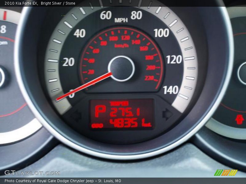 Bright Silver / Stone 2010 Kia Forte EX