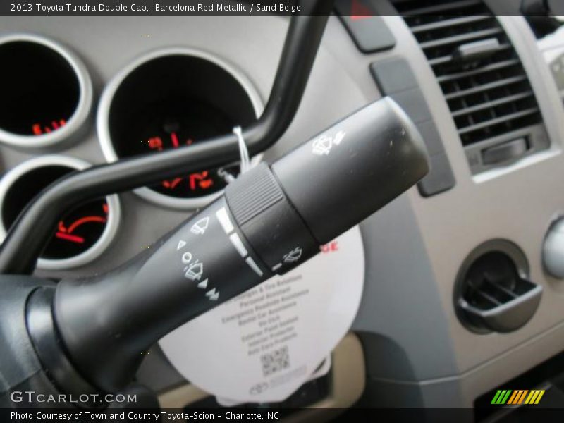 Barcelona Red Metallic / Sand Beige 2013 Toyota Tundra Double Cab