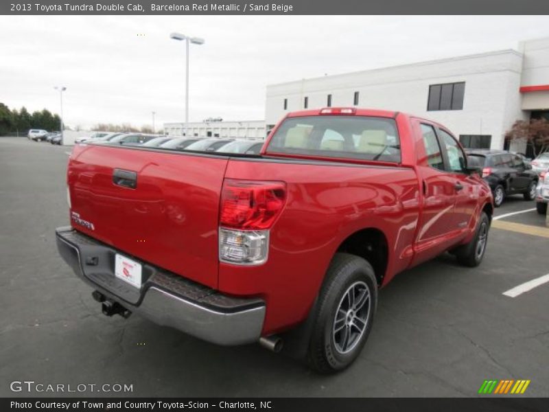 Barcelona Red Metallic / Sand Beige 2013 Toyota Tundra Double Cab