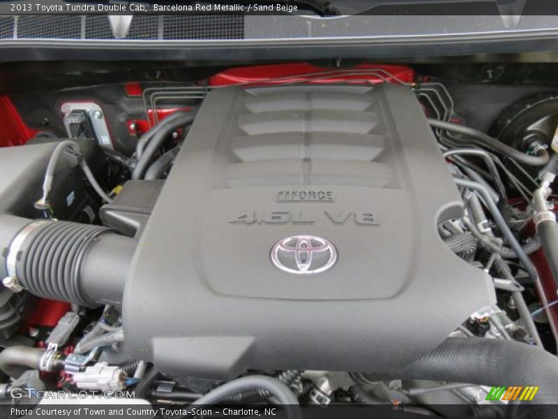 Barcelona Red Metallic / Sand Beige 2013 Toyota Tundra Double Cab