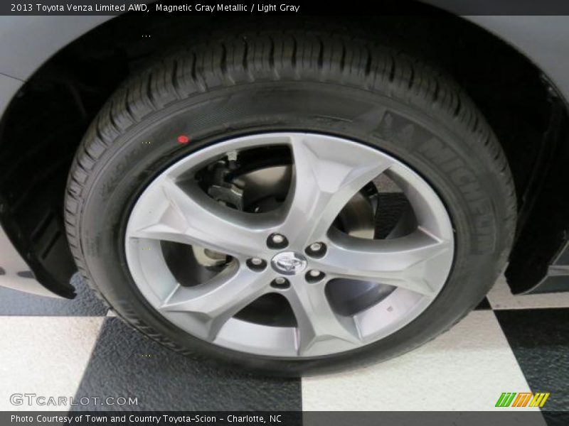 Magnetic Gray Metallic / Light Gray 2013 Toyota Venza Limited AWD