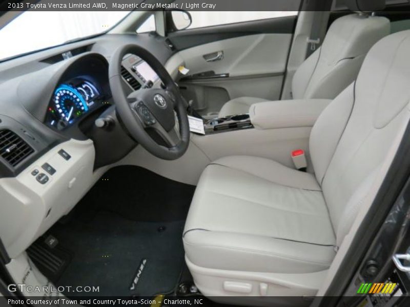 Magnetic Gray Metallic / Light Gray 2013 Toyota Venza Limited AWD