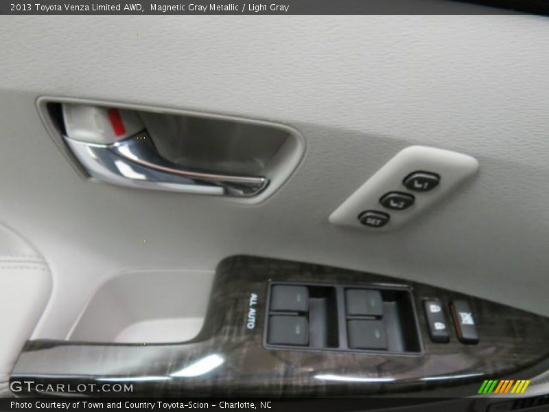 Magnetic Gray Metallic / Light Gray 2013 Toyota Venza Limited AWD