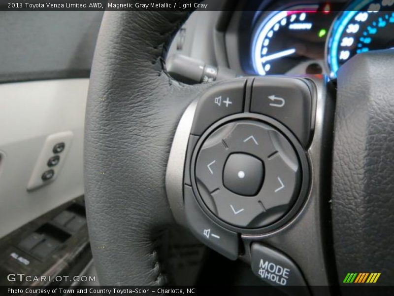 Magnetic Gray Metallic / Light Gray 2013 Toyota Venza Limited AWD